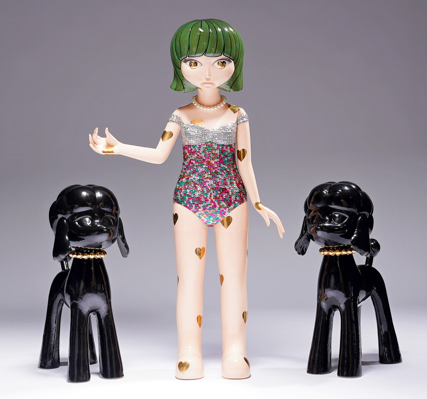 경기세계도자비엔날레 국제공모전 대중상 수상작 황재원_뉴-퐝 2 & 복순 : 나를 사랑해 줘. 사진=경기세계도자비엔날레 조직위