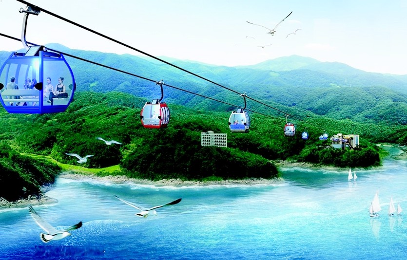 DL건설이 이르면 이달 인천 강화 ‘석모 해상 케이블카’ 사업을 착공한다. 사진=DL건설