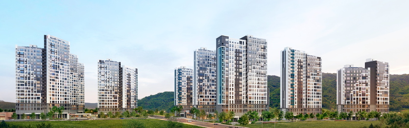 ‘힐스테이트 대연 센트럴’ 투시도. 사진=현대엔지니어링