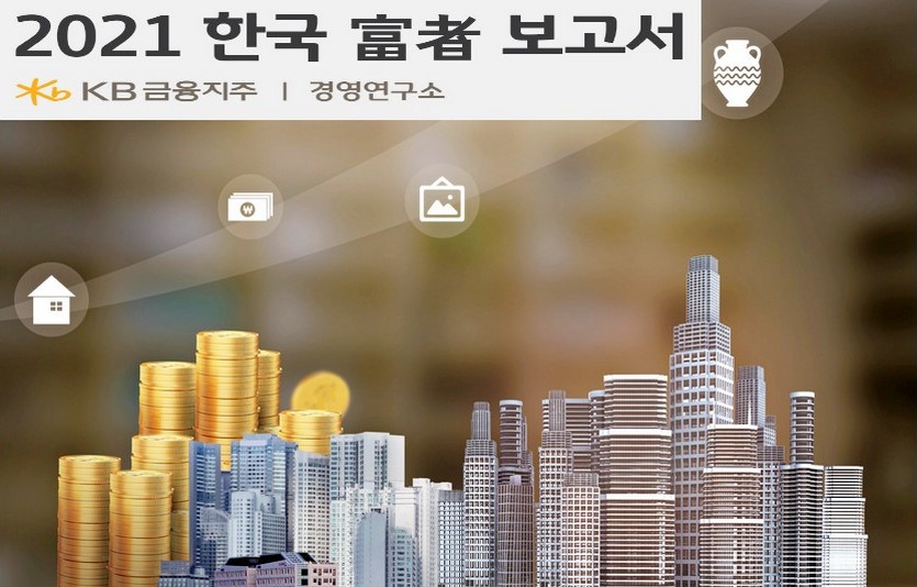 KB금융이 올해로 11년째 부자에 대한 다양한 내용을 담고 있는 ‘한국 부자보고서’를 발간했다.사진=KB금융