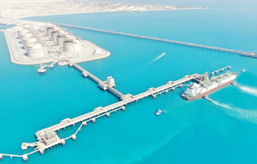 쿠웨이트 알주르 LNG 수입터미널 전경. 사진=현대엔지니어링