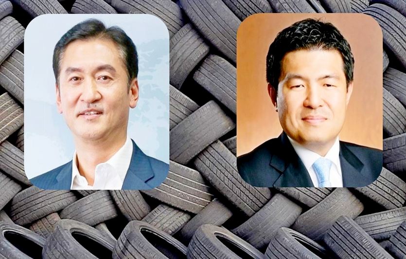 (오른쪽부터)정일택 금호타이어 대표이사와 강호찬 넥센타이어 대표이사 부회장이 3분기에 선전했지만, 희비는 갈렸다. 사진=정수남 기자, 각사