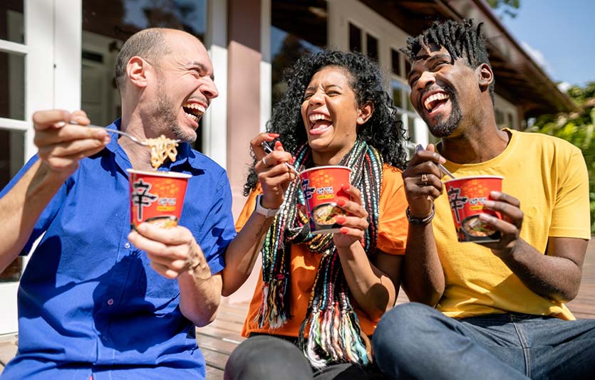 농심 신라면의 해외 매출액이 국내를 넘어섰다. 사진=농심