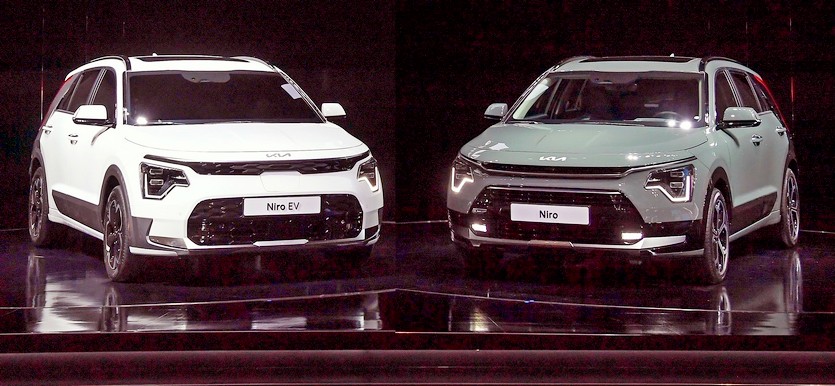 서울모빌리티쇼에서 세계 최초로 선보인 기아차 신형 니로. 사진=기아차