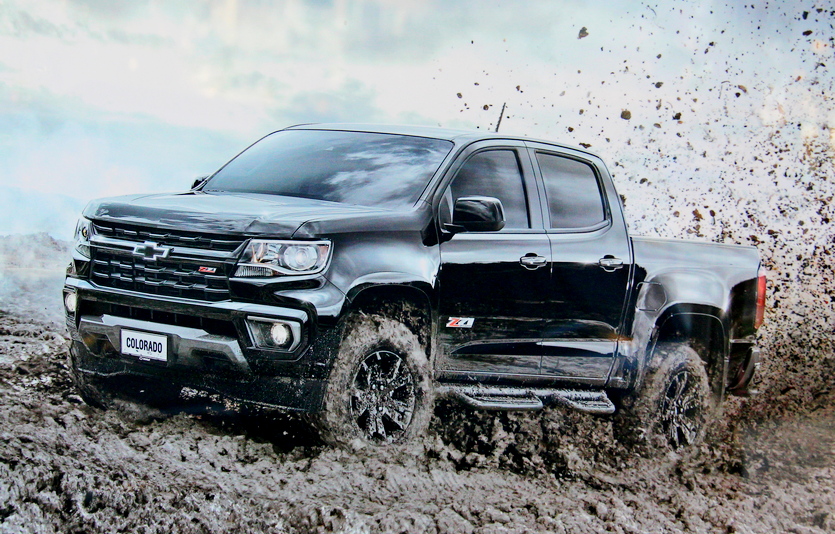 한국GM은 내년 (위부터)콜로라도와 함께 국내 픽업트럭 시장을 선점할 시에라를 투입한다. 사진=한국GM