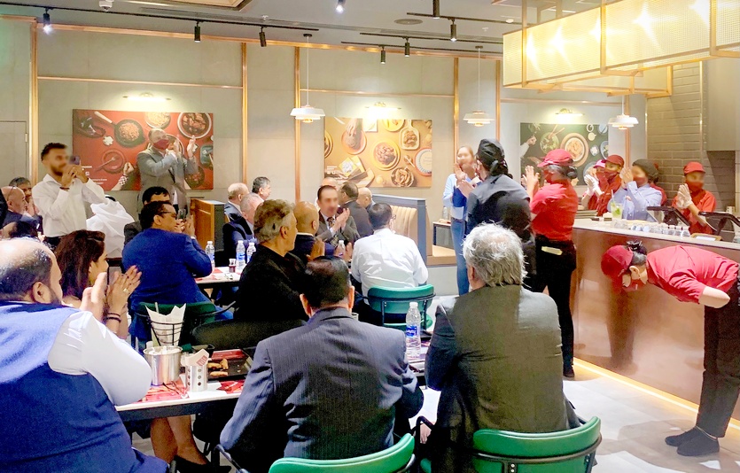 교촌치킨 두바이 1호점 모습. 사진=교촌치킨