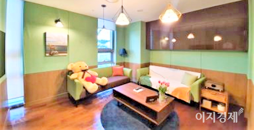 스트레스와 부정적인 감정을 건강한 눈물로 치유하는 마음치유실. 사진=국민연금공단