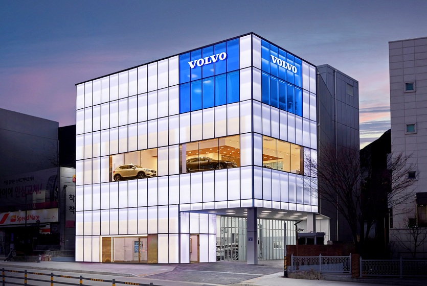 볼보코리아가 서울 동부와 경기 동북부 지역을 공략하기 위해 경기 구리전시장과 서비스센터를 새로 마련했다. 사진=볼보코리아