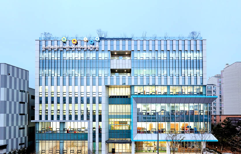 ㈜넥슨은 넥슨재단이 푸르메재단 넥슨어린이재활병원에 통합 예약 관리 시스템 구축을 위한 운영기금 3억원을 기부했다고 20일 밝혔다. 푸르메재단 넥슨어린이재활병원 전경. 사진=넥슨