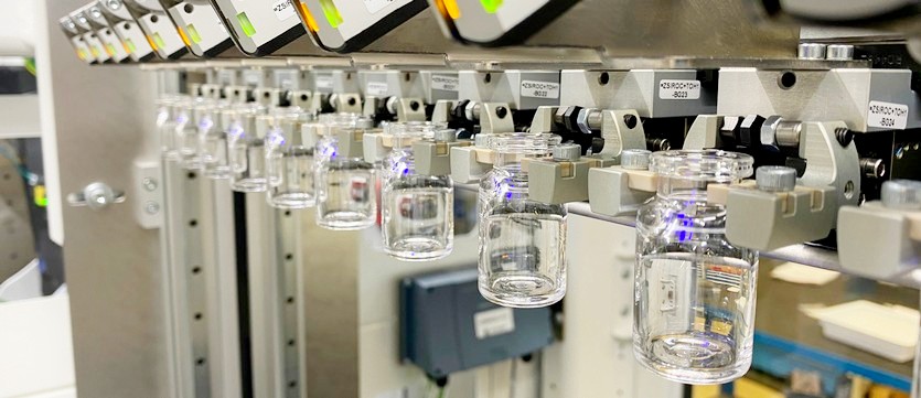 액상 의약품, 백신 등을 담는 용기. 사진=두산