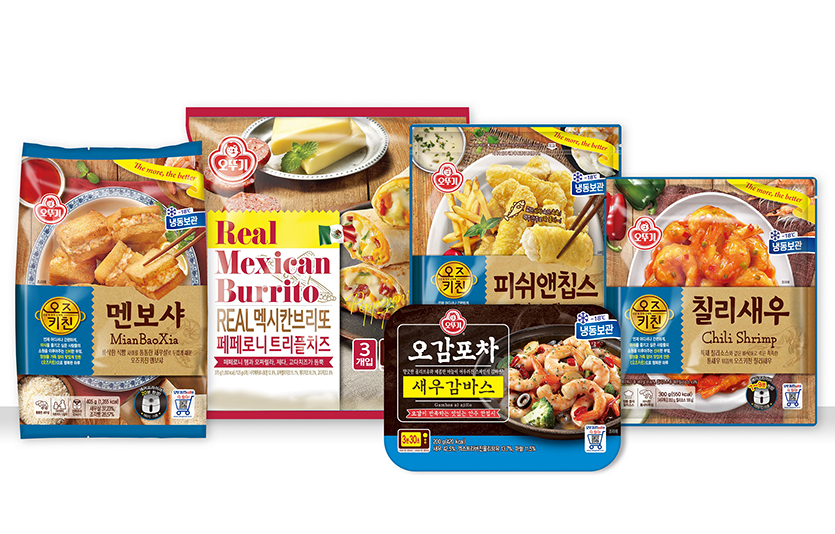 오뚜기는 일상회복 중단에 따른 홈파티족을 공략하기 위한 ‘세계요리 간편식’을 선보인다. 사진=오뚜기