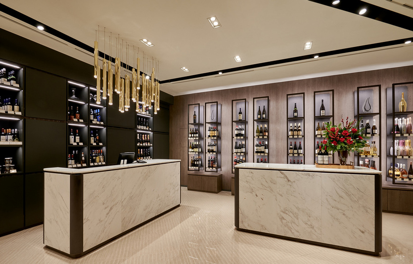 롯데호텔 서울이 메인타워 1층에 와인샵을 열었다. 사진=롯데호텔