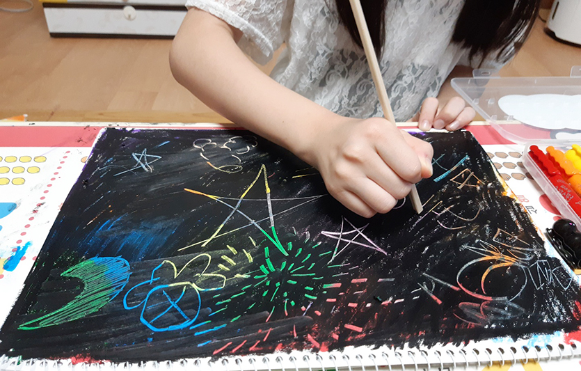 킨텍스가 진행한 찾아가는 심리치료 사업 ‘가족을 연결하는 마음지도’. 사진=킨텍스