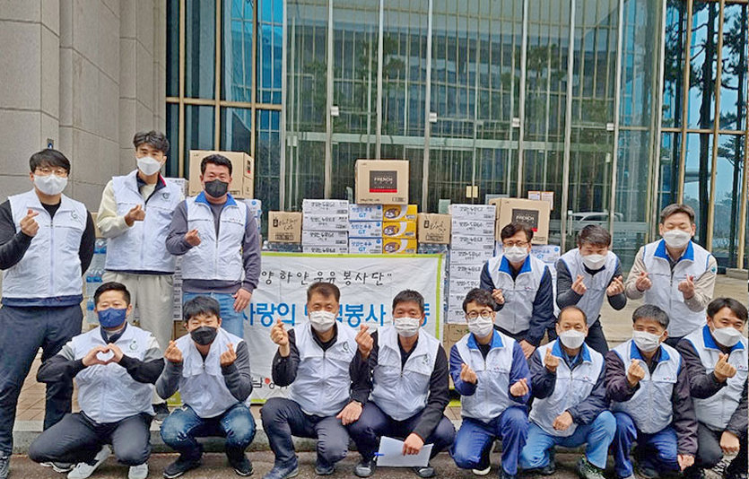 남양유업은 올해 전국사업장에서 릴레이 CSR 활동을 펼쳤다. 사진=남양유업