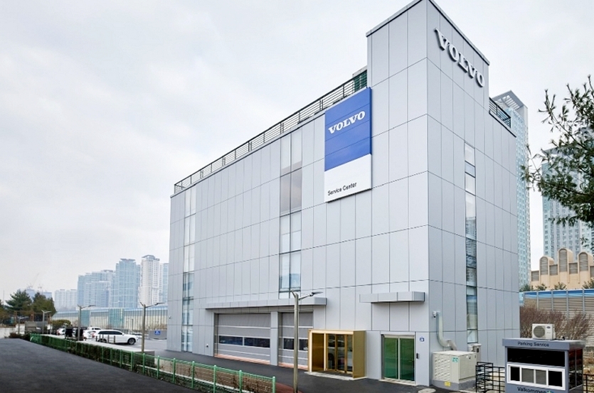 볼보코리아가 경기 성남 분당판교서비스센터를 확장 이전했다. 사진=볼보코리아