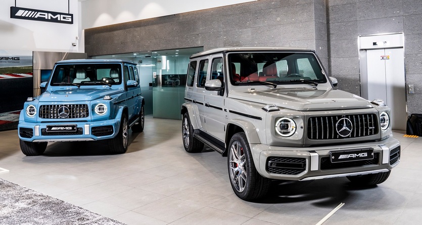 더클래스 효성이 AMG G 63의 특별판인 ‘G 63 효성 에디션’을 10대 선보였다. 사진=더클래스효성