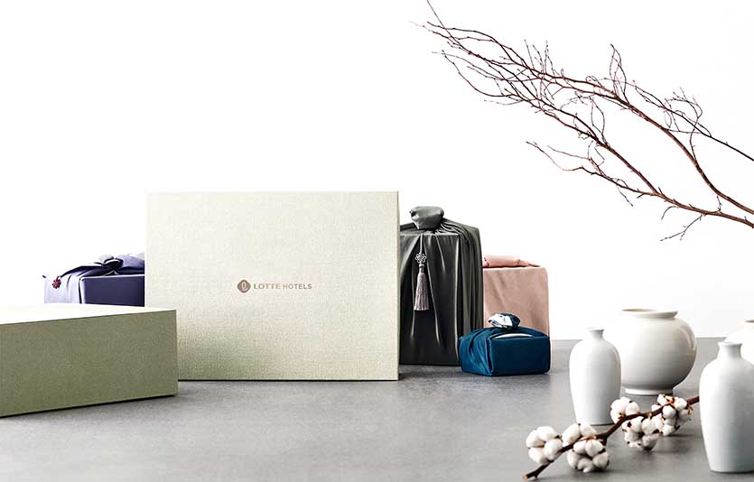 롯데호텔은 호랑이의 해 설맞이 선물 세트를 선보인다. 사진=롯데호텔