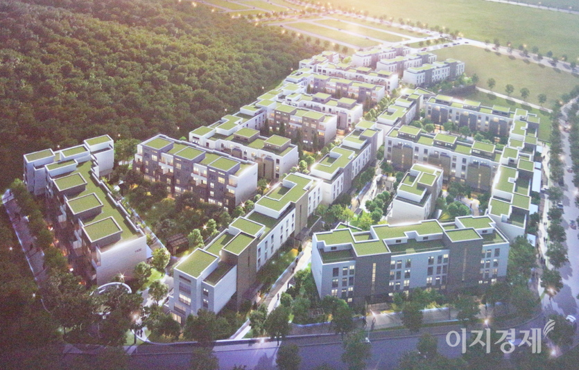 DL이앤씨가 서울 위례신도시에 공급한 e편한세상 테라스. 사진=이지경제