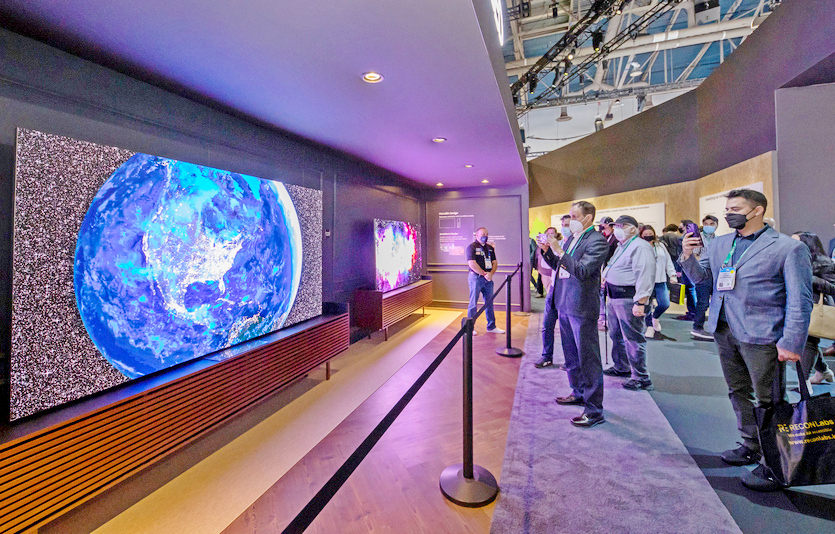 마이크로 LED. 사진=삼성전자