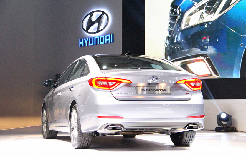 극중 최민재 형사는 현대차 쏘나타를 이용한다. 2010년대 중반 출시된 7세대 쏘나타. 사진=정수남 기자