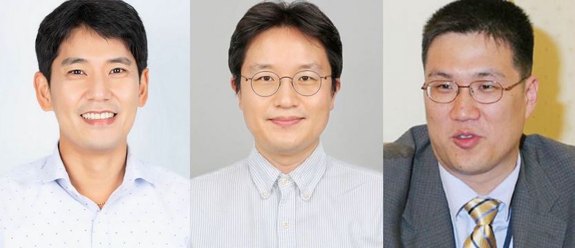 (왼쪽부터)김상준 마스터, 정승철 전문연구원, 함돈희 펠로우. 사진=삼성전자