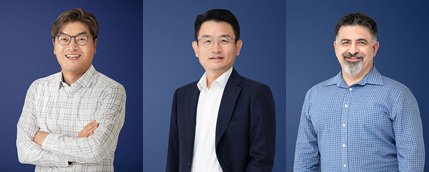 쿠팡풀필먼트서비스는 (왼쪽부터) 정종철 법무부문 대표이사, 엄성환 인사부문 대표이사, 무뇨스 제프리 로렌스 오퍼레이션부문 대표이사 3인이 각 주요 부문을 맡아 시너지를 확대해 나갈 계획이다. 사진=쿠팡