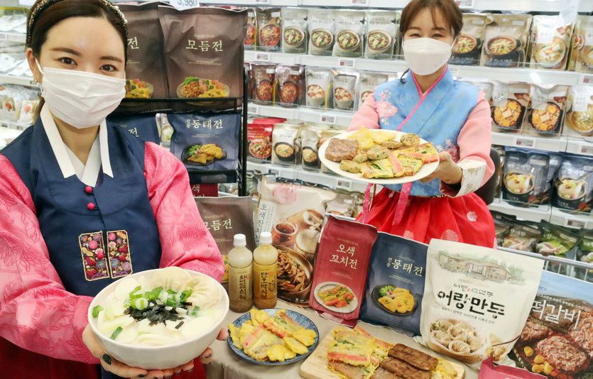 이마트와 SSG닷컴이 피코크 설 제수음식 판촉 행사를 마련했다. 사진=이마트