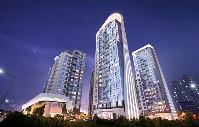 성수 1구역 재건축정비사업 조감도. 사진=롯데건설