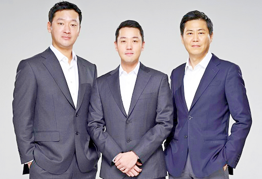 테이스티나인 (왼쪽부터)홍주열 대표이사, 프레시지 정중교 대표, 박재연 대표. 사진=프레시지