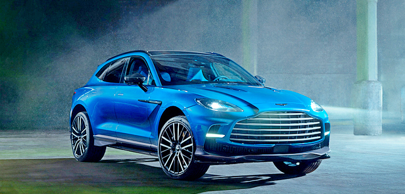 영국 애스턴마틴이 강력한 주행 성능을 갖춘 SUV 애스턴마틴 DBX707을 공개했다. 사진=기흥인터내셔널