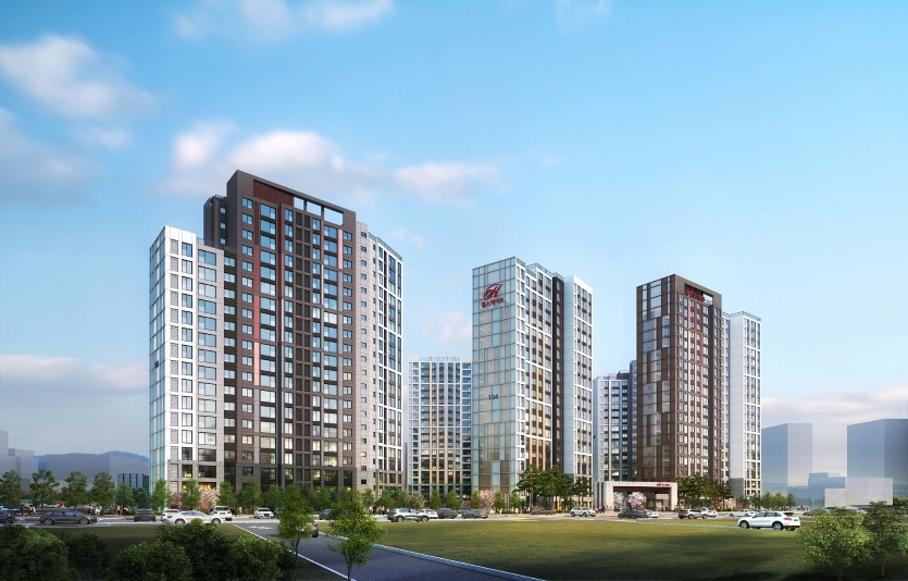 힐스테이트 구리역 조감도. 사진=현대건설