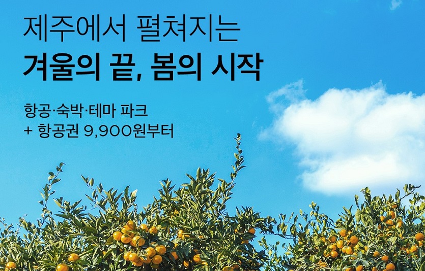 마켓컬리는 봄 맞이 국내 여행객을 위한 '제주 여행 기획전'을 진행한다. 사진=마켓컬리