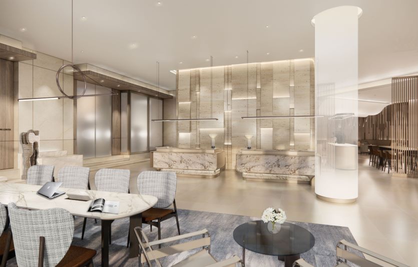 메리어트호텔이 연말까지 100개 호텔을 연다고 밝혔다. 사진은 개장 준비중인 서울 강남(AC Hotel Seoul Gangnam).