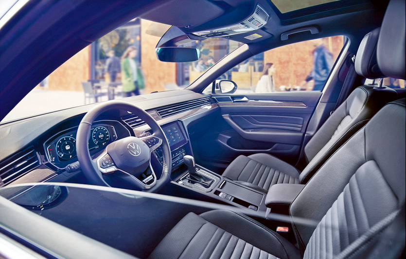 신형 파사트 1열. 사진=폭스바겐