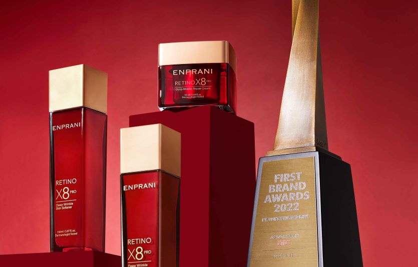 엔프라니는 주름개선화장품이 '대한민국 퍼스트브랜드대상'을 수상했다. 사진=엔프라니