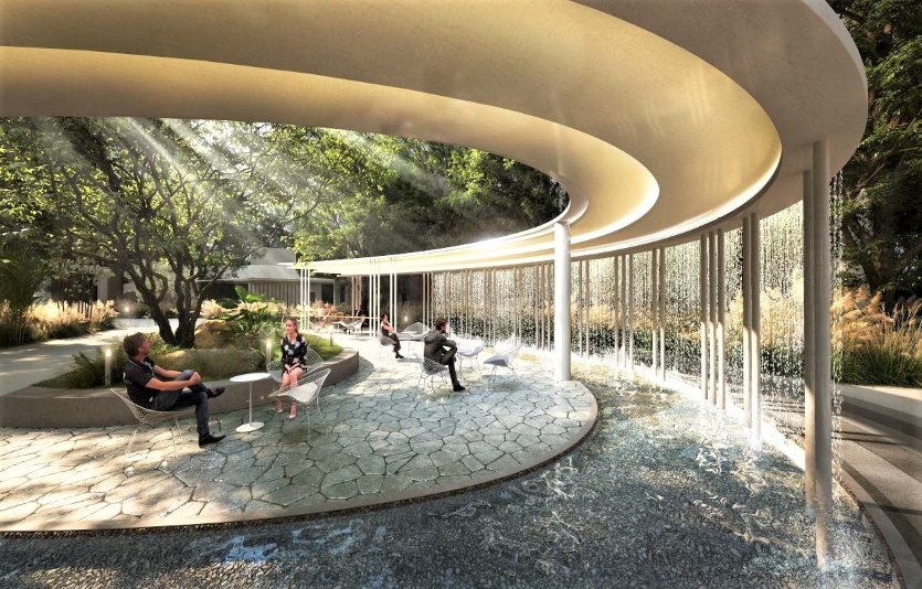 래미안 원페를라의 제이드 벨트. 사진=삼성물산