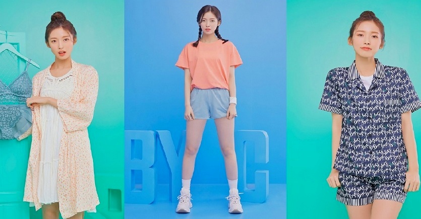 BYC가 오마이걸의 아린과 3월 화보를 찍는다. 사진=BYC