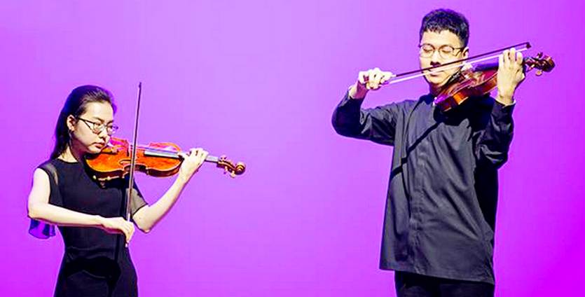 비바체 앙상블이 지난해 10월 열린 제 5회 전국 발달장애인 음악축제에서 연하고 있다. 사진=SK에너지