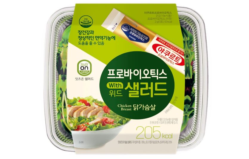 hy가 융복합 건강기능식품 ‘프로바이오틱스 위드 샐러드’ 를 출시했다.