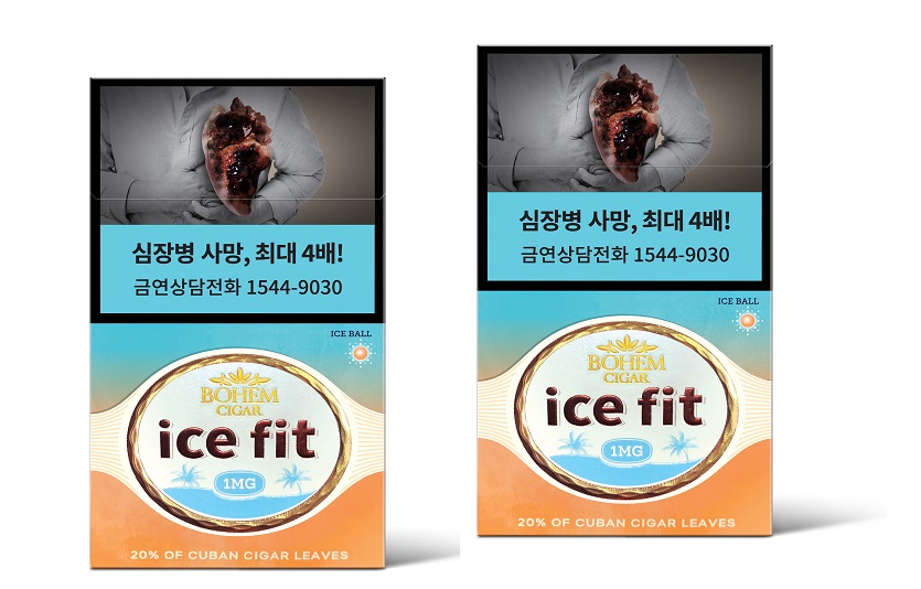 KT&G가 쿠바 시가에 시원함을 담은 '보헴 시가 아이스핏'을 출시한다. 사진=KT&G