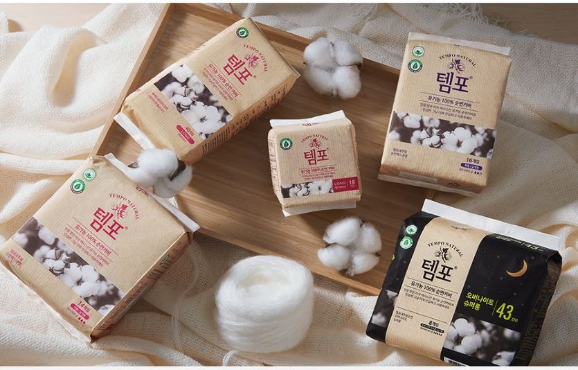 동아제약이 지역의 취약계층 여성들을 위해 템포생리대를 기부했다. 사진=동아제약