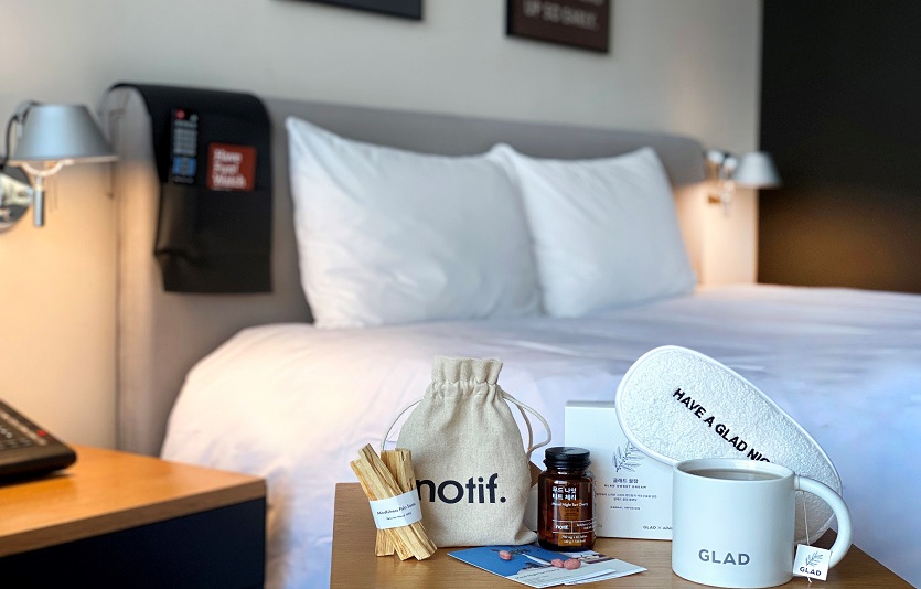 글래드호텔은 편안한 숙면을 취할 수 있도록 한 '꿀잠 시즌9'을 선보인다. 사진=글래드호텔