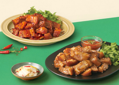 한솥도시락이 ‘한입 족발 도시락’과 ‘한입 불족발 도시락’을 한정으로 선보였다. 사진=한솥