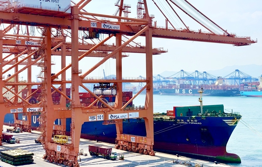 2월 한국 수출은 539억1000만달러로 전년 동월대비 20.6% 증가하며 양호한 성장세를 기록했다. 사진=이지경제