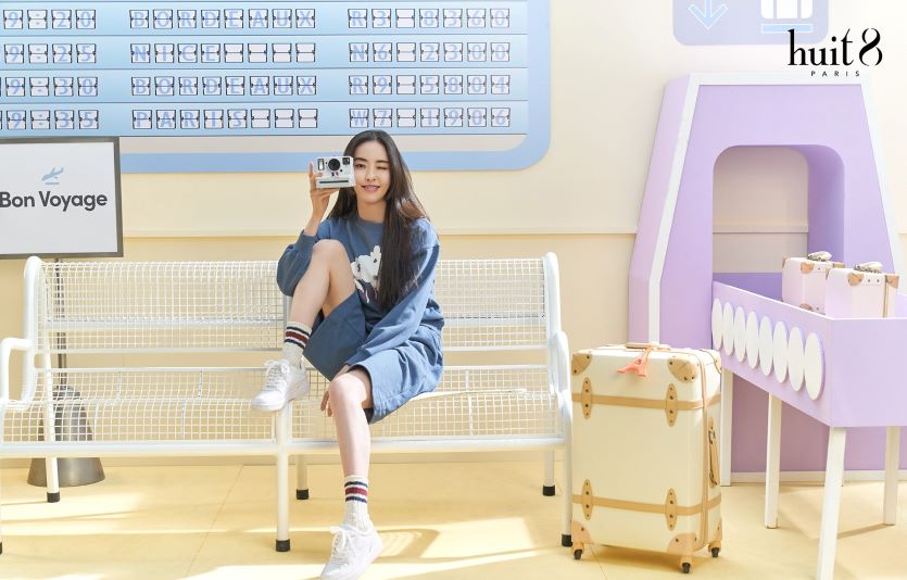 패션브랜드 위뜨는 배우 이다희와 2022 SS 캠페인 'BON VOYAGE-여행 속 위뜨를 만나다'를 펼친다. 사진=위뜨