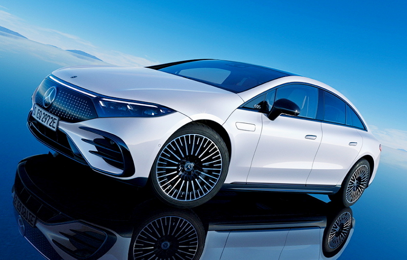 한성자동차가 벤츠의 전기차 EQ을 통해 캠페인을 펼친다. 사진=한성자동차