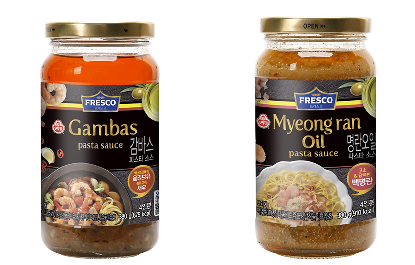 오뚜기는 최근 ‘프레스코 오일 파스타소스’ 신제품 2종을 출시했다. 사진=㈜오뚜기