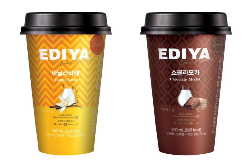 이디야커피가  컵커피 2종을 추가출시해 총 5종으로 확대시켰다. 사진=이디야커피