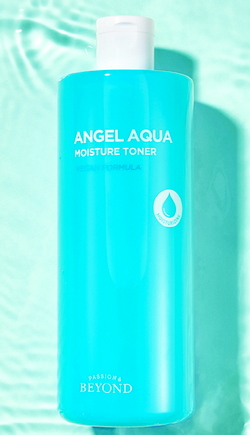 비욘드 엔젤 아쿠아 수분 진정 토너. 사진=LG생활건강
