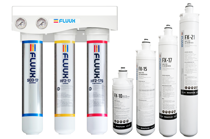 청호그룹의 필터생산 전문기업 마이크로필터가 30일 서울 삼성동 코엑스에서 개막하는 서울커피엑스포에서 상업용 정수필터 플럭스를 선보인다. 사진=마이크로필터